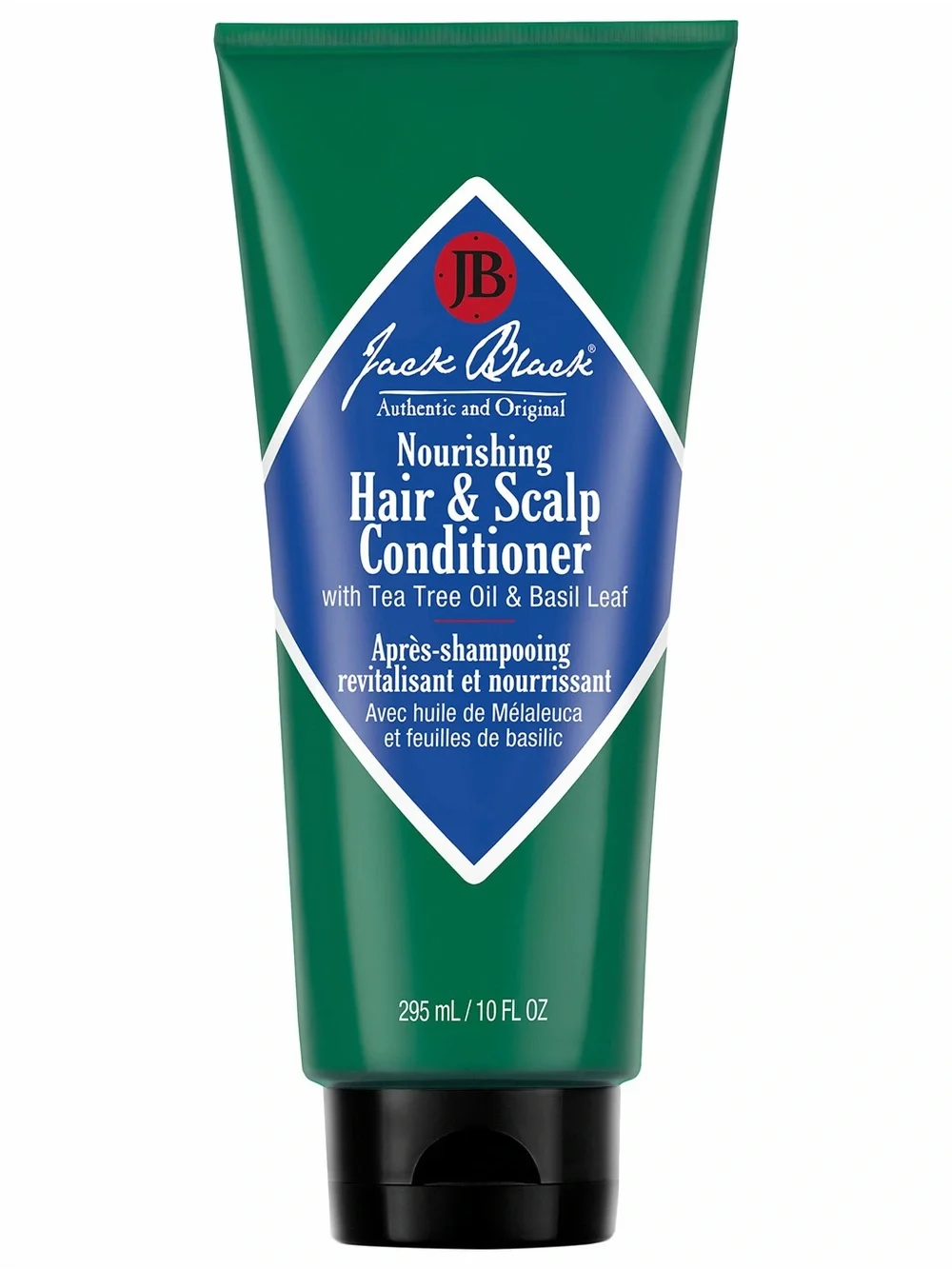 JACK BLACK Nourishing Hair & Scalp CONDITIONER w/ Tea Tree & Basil, 10 oz SEALED